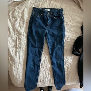 Madewell high-riser skinny jeans